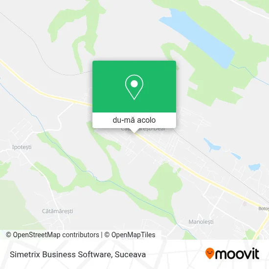 Hartă Simetrix Business Software
