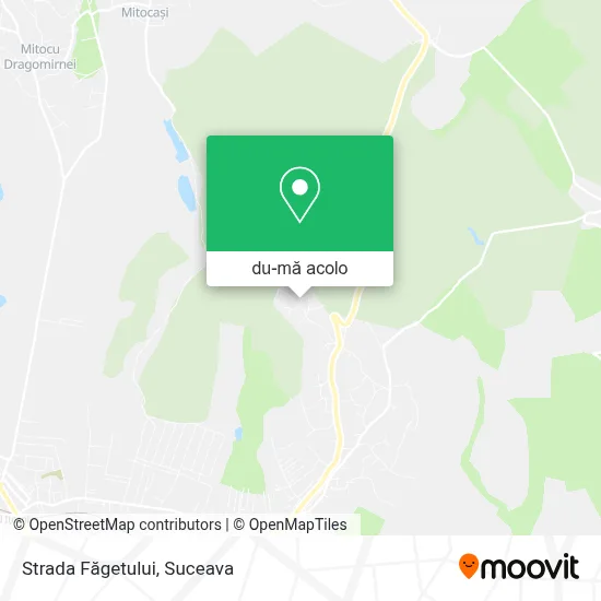 Hartă Strada Făgetului