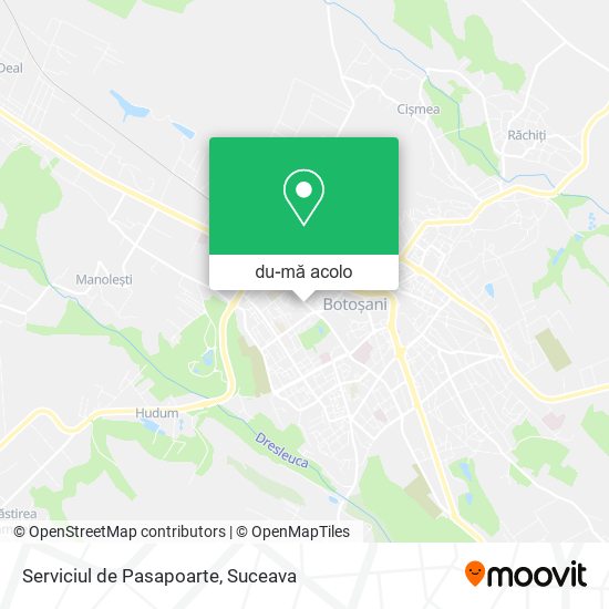 Hartă Serviciul de Pasapoarte