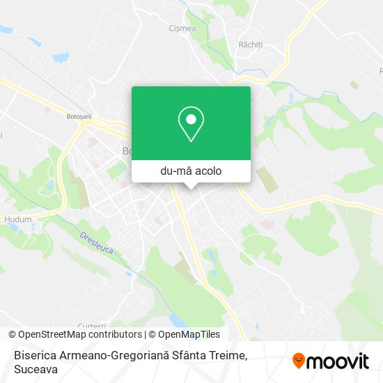 Hartă Biserica Armeano-Gregoriană Sfânta Treime