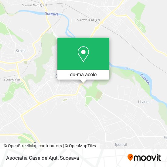 Hartă Asociatia Casa de Ajut