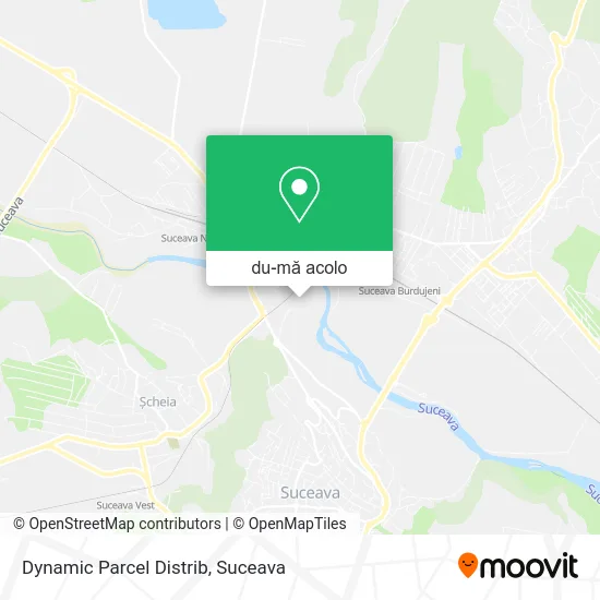 Hartă Dynamic Parcel Distrib