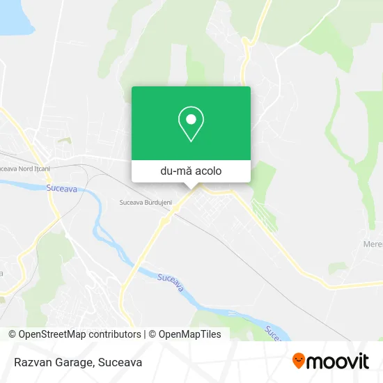 Hartă Razvan Garage