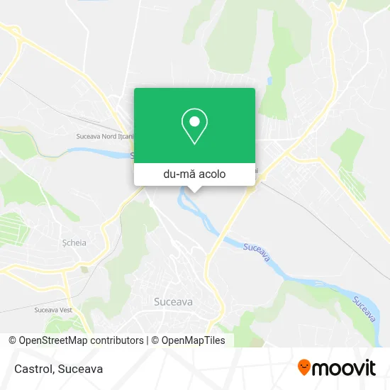 Hartă Castrol