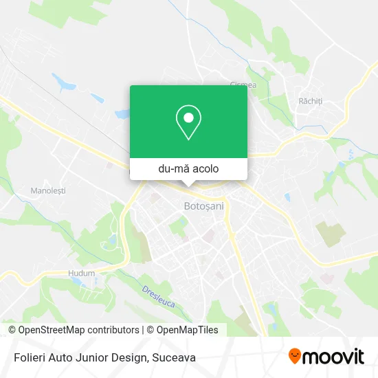 Hartă Folieri Auto Junior Design