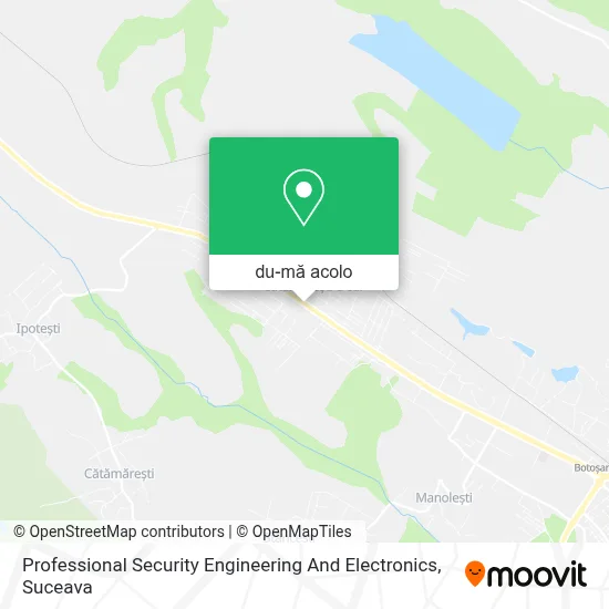 Hartă Professional Security Engineering And Electronics