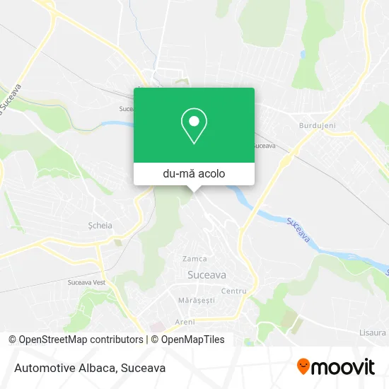 Hartă Automotive Albaca