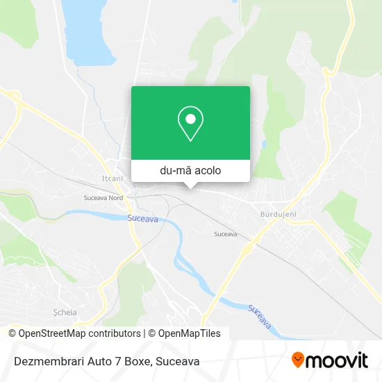 Hartă Dezmembrari Auto 7 Boxe