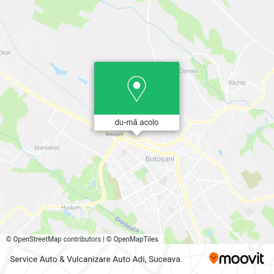 Hartă Service Auto & Vulcanizare Auto Adi