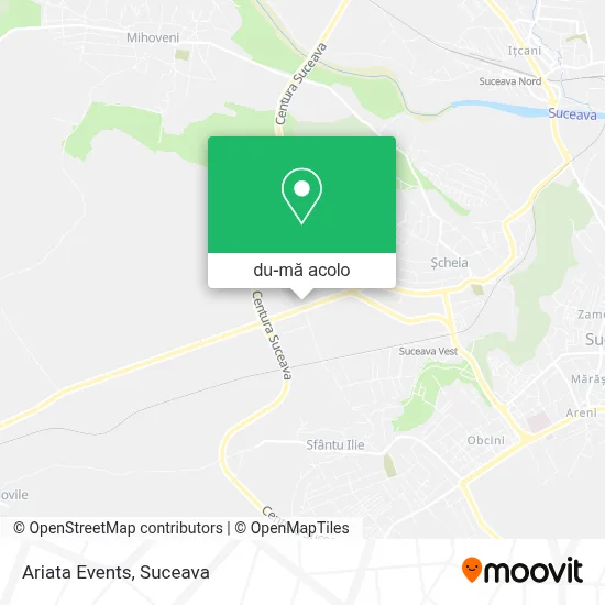 Hartă Ariata Events