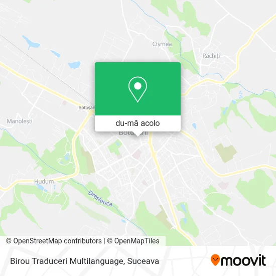 Hartă Birou Traduceri Multilanguage