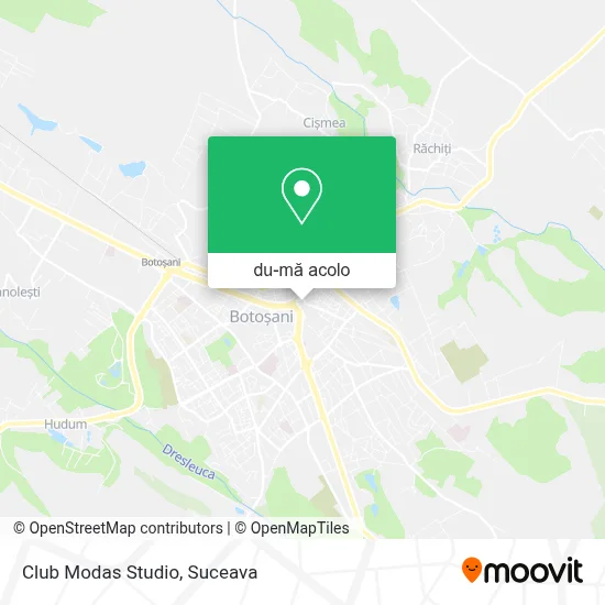 Hartă Club Modas Studio
