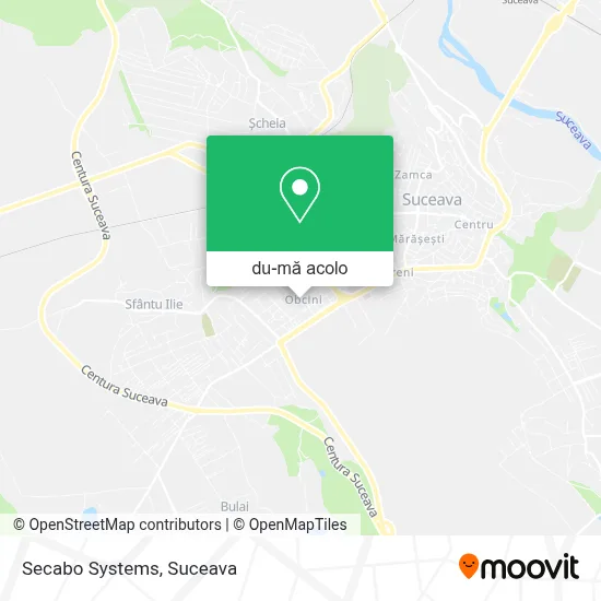 Hartă Secabo Systems