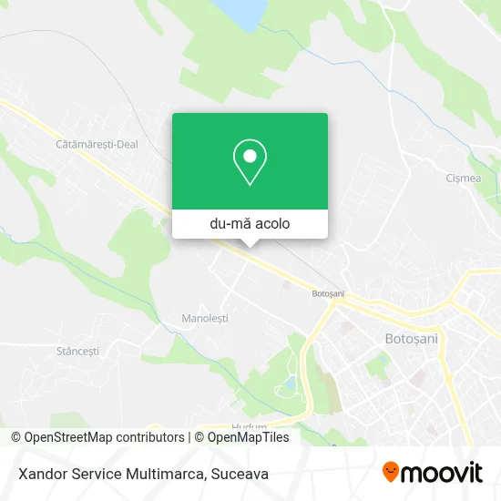 Hartă Xandor Service Multimarca