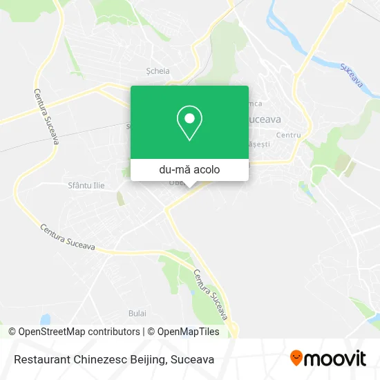 Hartă Restaurant Chinezesc  Beijing