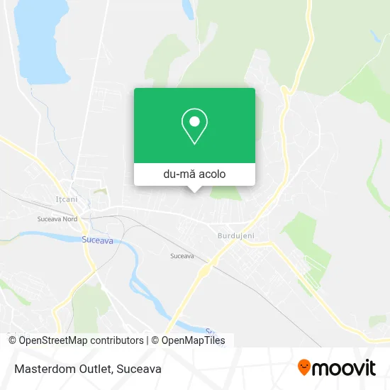 Hartă Masterdom Outlet