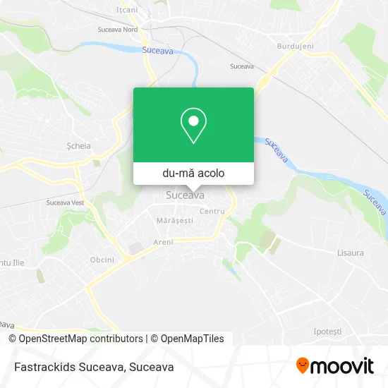 Hartă Fastrackids Suceava
