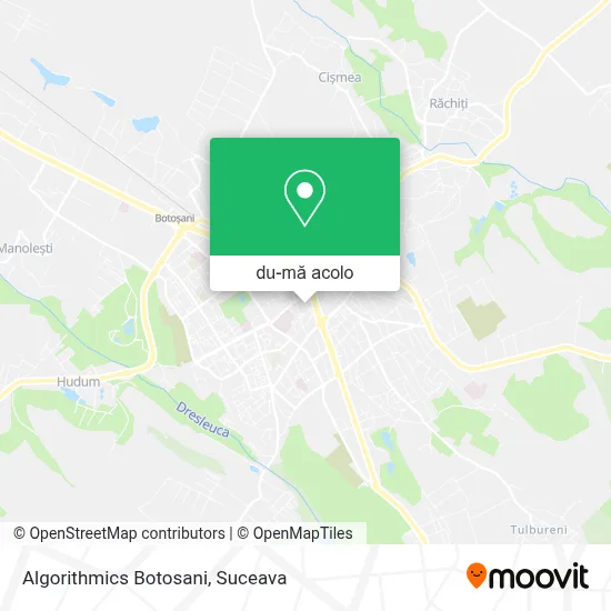 Hartă Algorithmics Botosani