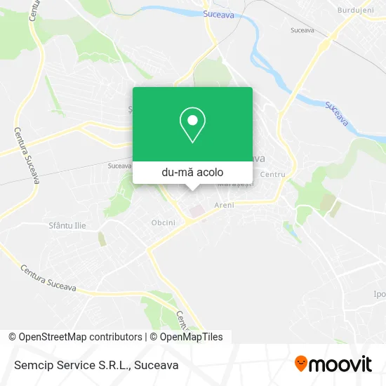 Hartă Semcip Service S.R.L.