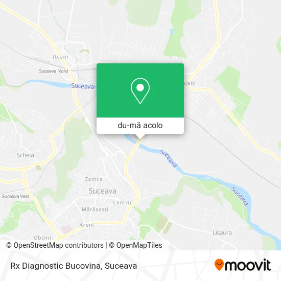 Hartă Rx Diagnostic Bucovina
