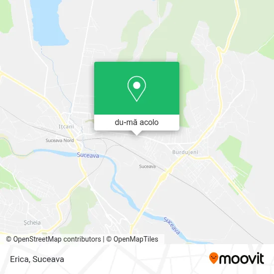 Hartă Erica