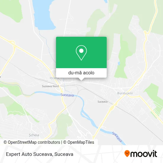 Hartă Expert Auto Suceava