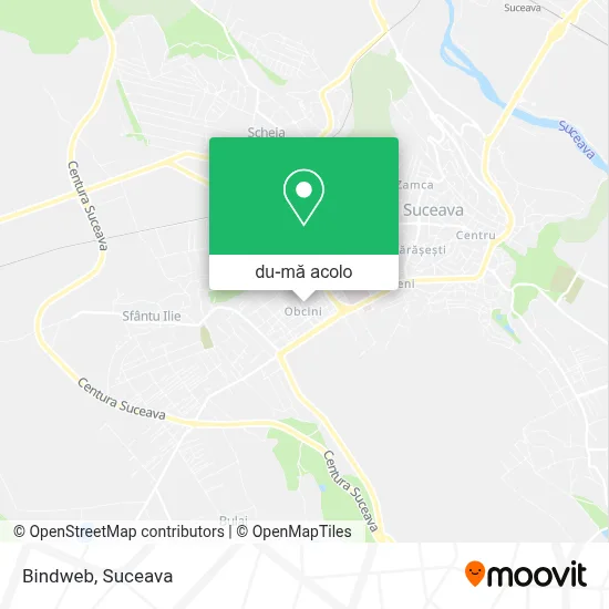 Hartă Bindweb
