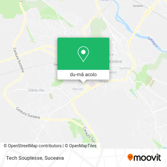 Hartă Tech Souplesse