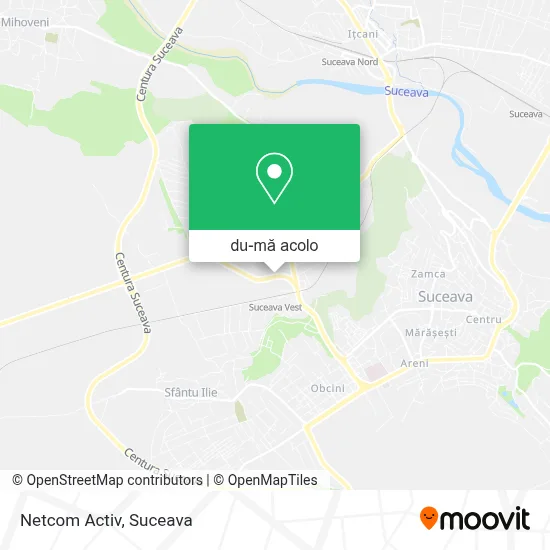 Hartă Netcom Activ