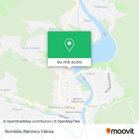 Hartă Romlelie