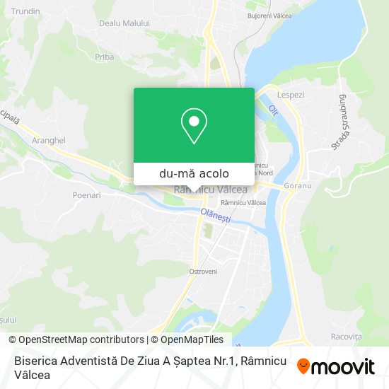 Hartă Biserica Adventistă De Ziua A Șaptea Nr.1