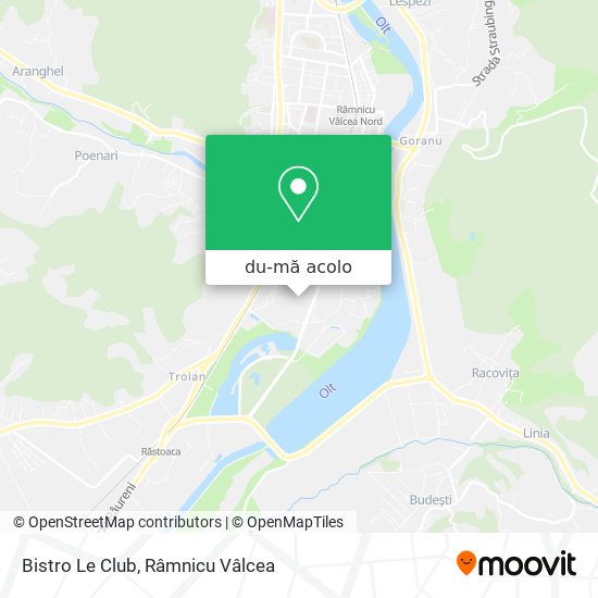 Hartă Bistro Le Club
