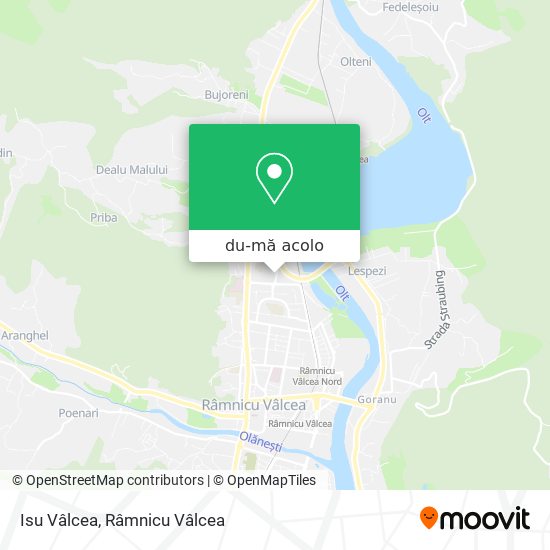 Hartă Isu Vâlcea
