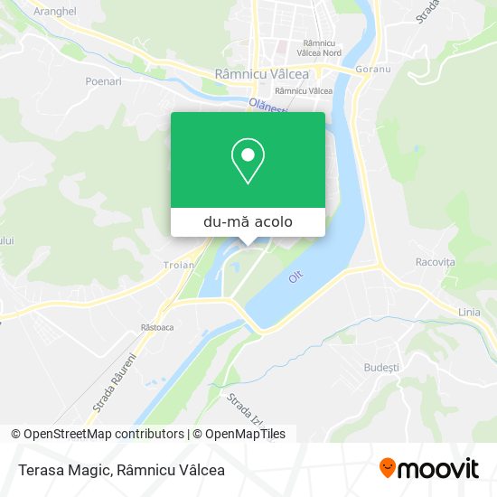 Hartă Terasa Magic