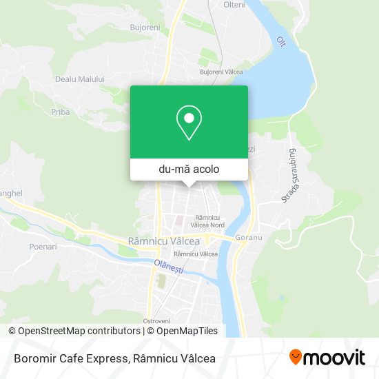 Hartă Boromir Cafe Express