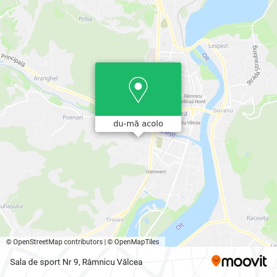Hartă Sala de sport Nr 9