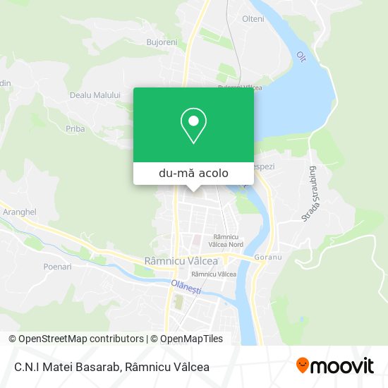 Hartă C.N.I Matei Basarab