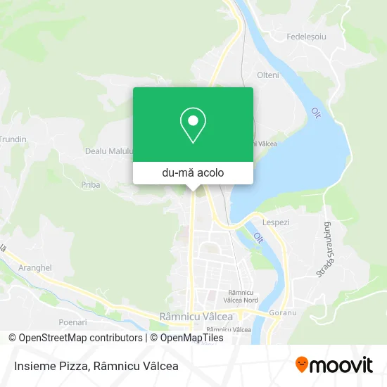 Hartă Insieme Pizza