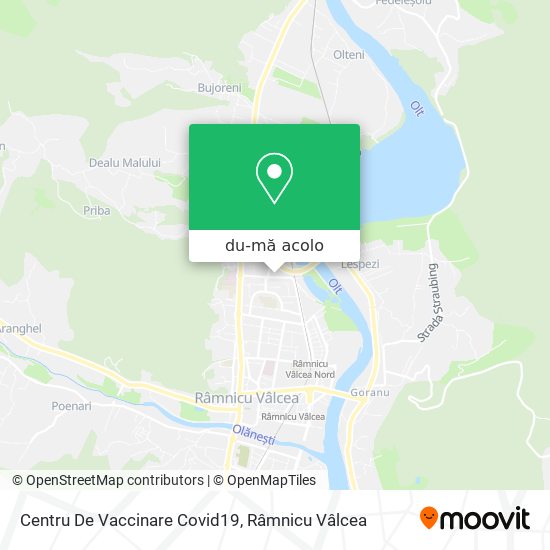 Hartă Centru De Vaccinare Covid19