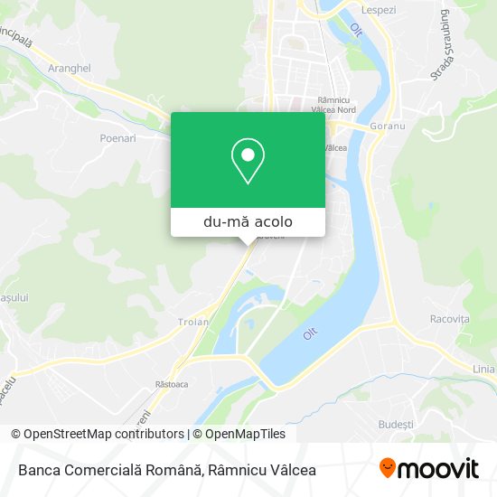 Hartă Banca Comercială Română