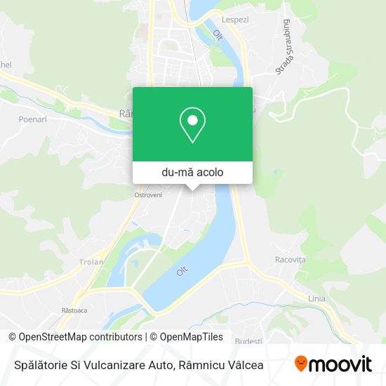Hartă Spălătorie Si Vulcanizare Auto