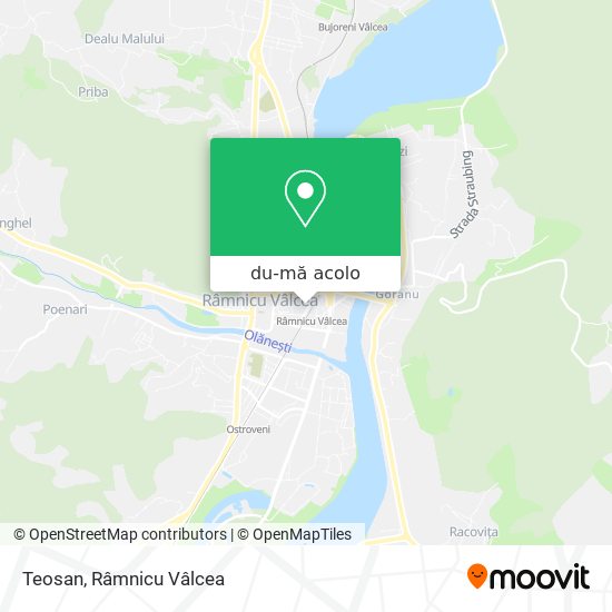 Hartă Teosan