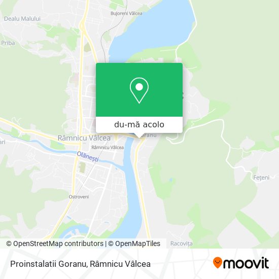 Hartă Proinstalatii Goranu