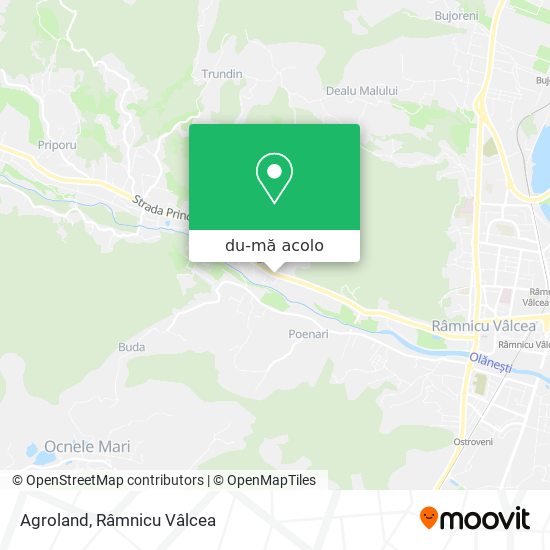 Hartă Agroland