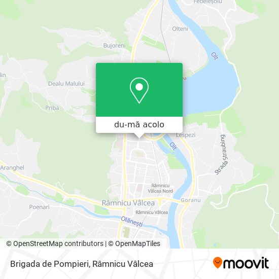 Hartă Brigada de Pompieri
