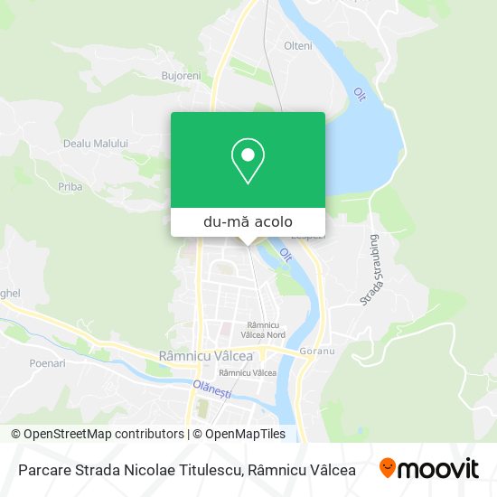Hartă Parcare Strada Nicolae Titulescu