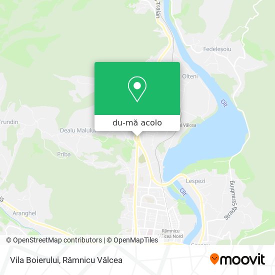 Hartă Vila Boierului
