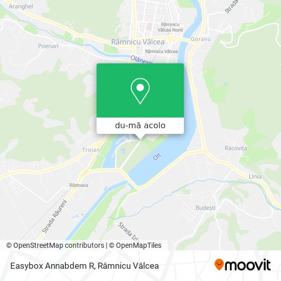 Hartă Easybox Annabdem R