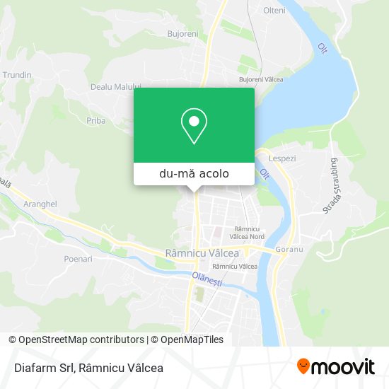 Hartă Diafarm Srl