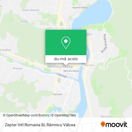 Hartă Zepter Intl Romania Bi